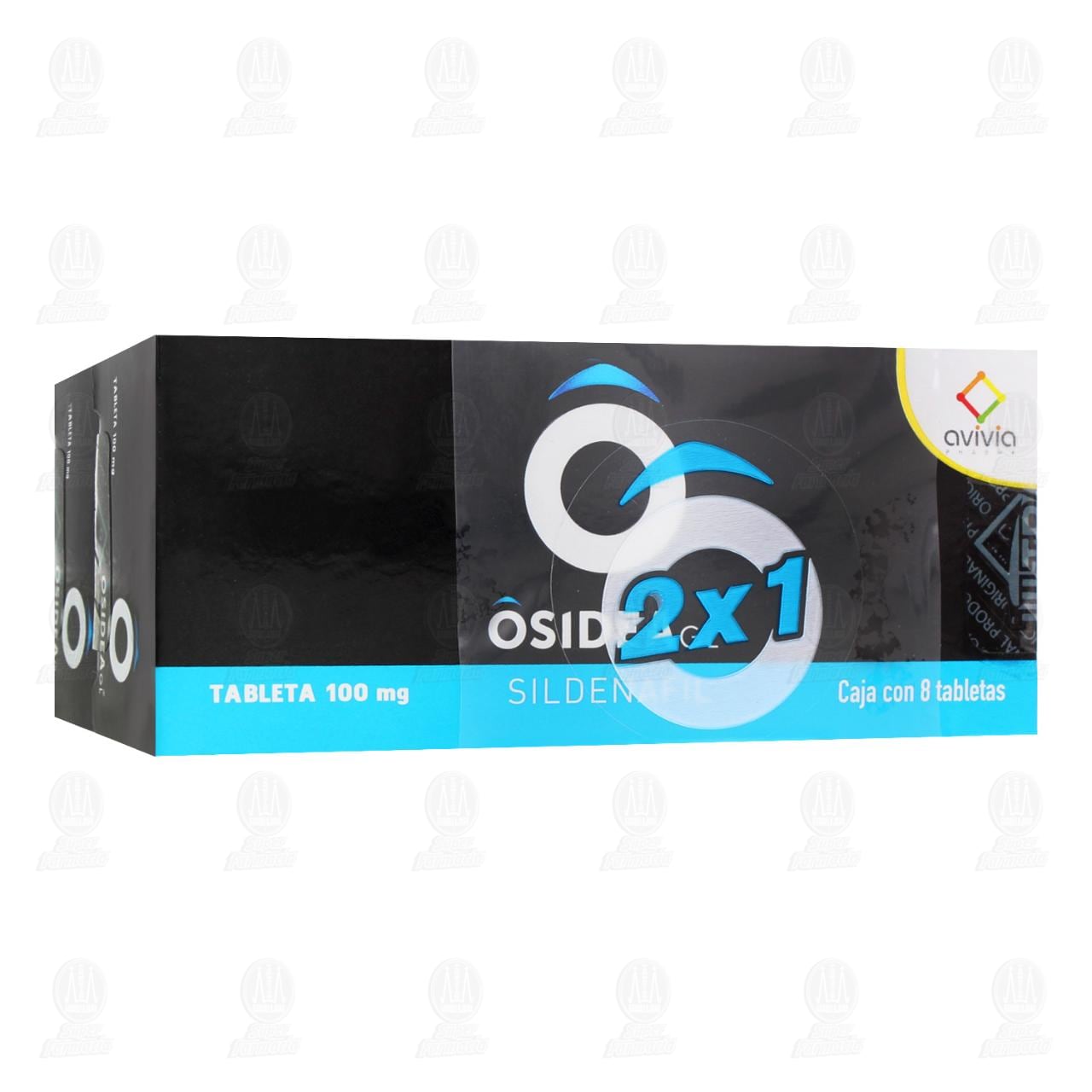 Imagen para Pack Osidea GL 100 mg, 2 Cajas de 8 Tabletas c/u.