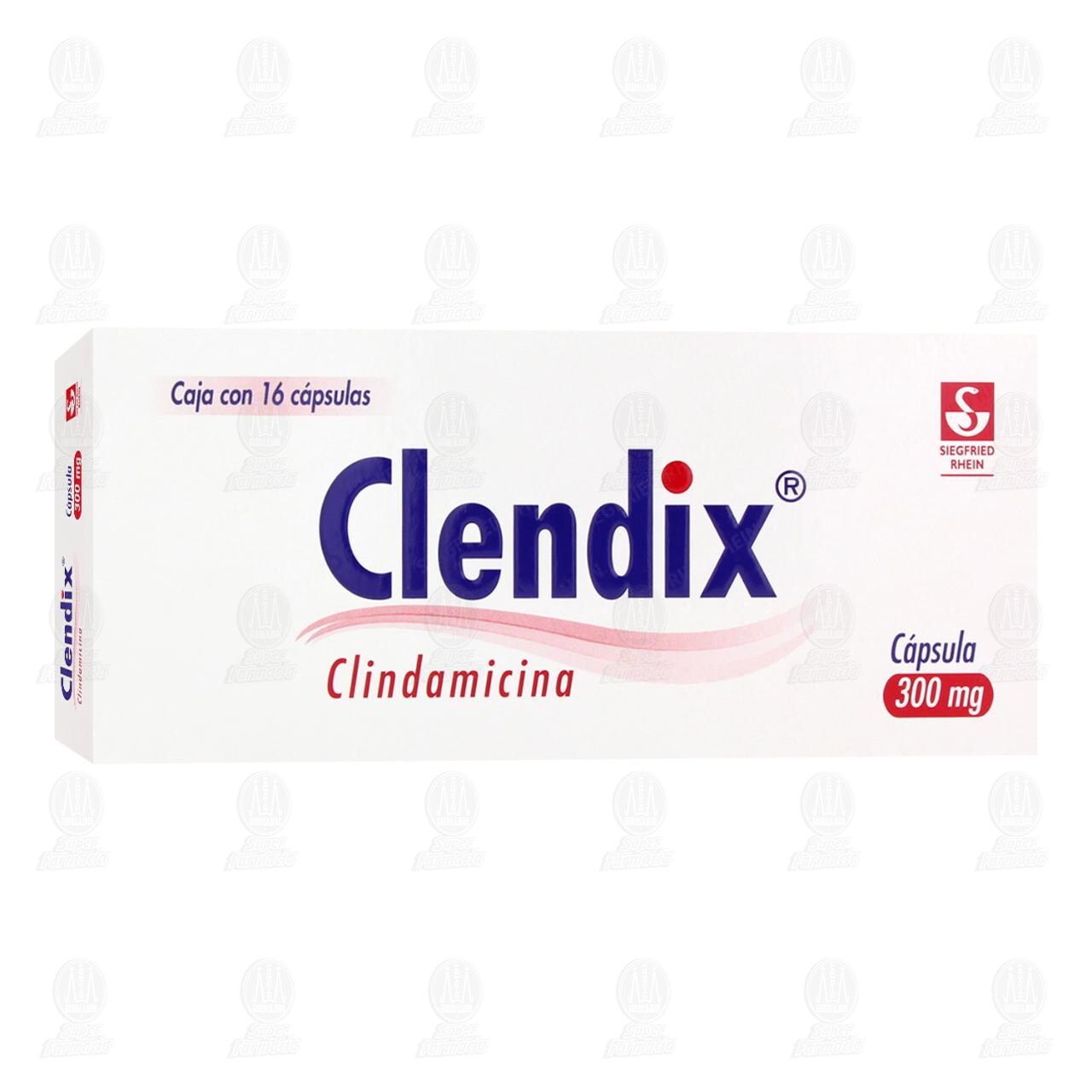 Clendix 300 mg, 16 C&aacute;psulas. image number 0