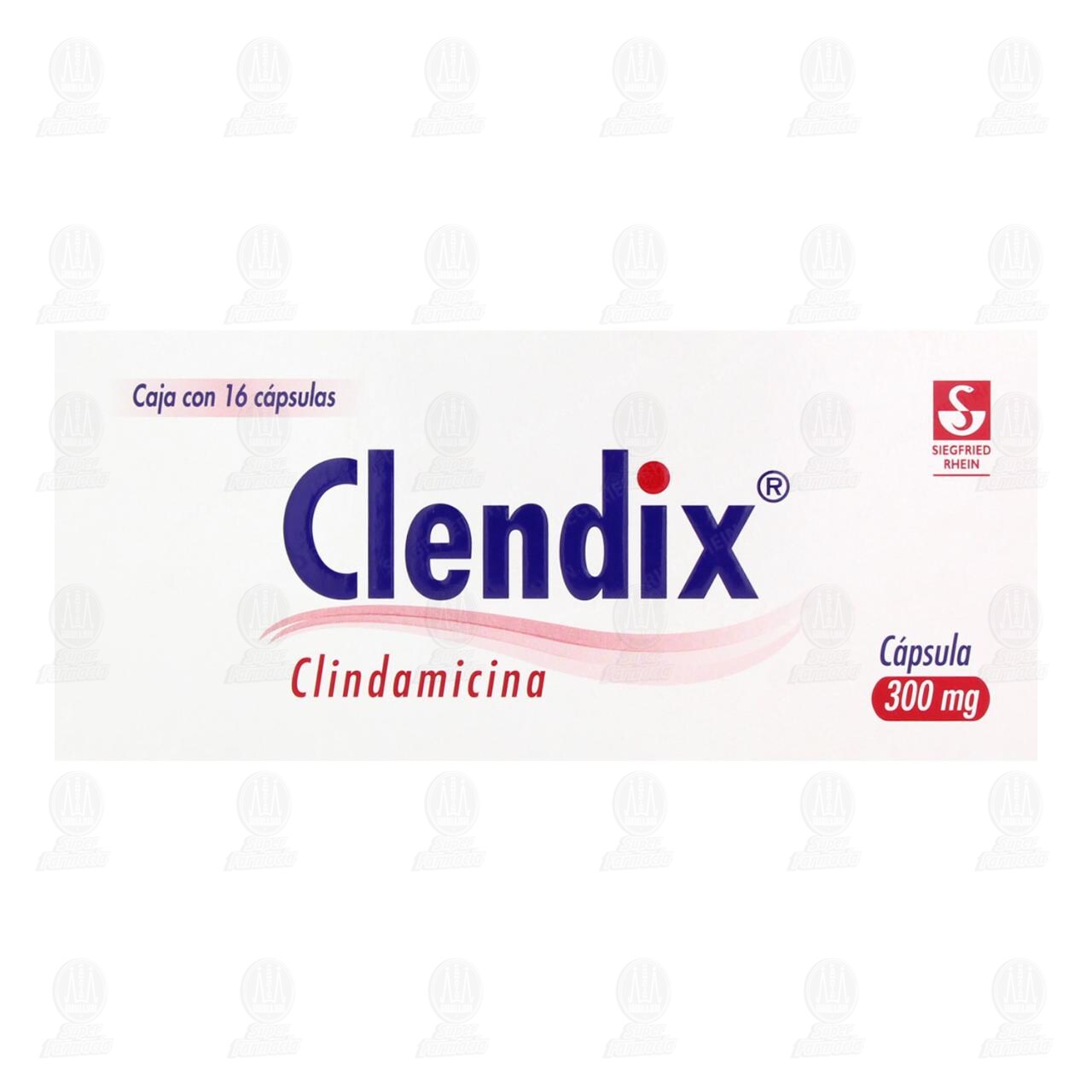 Clendix 300 mg, 16 C&aacute;psulas. image number 1
