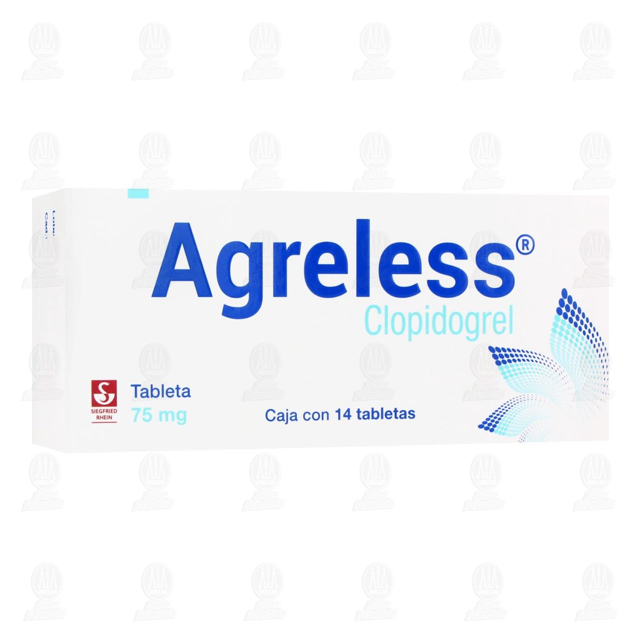 Imagen para Agreless 75 mg, 14 Tabletas.