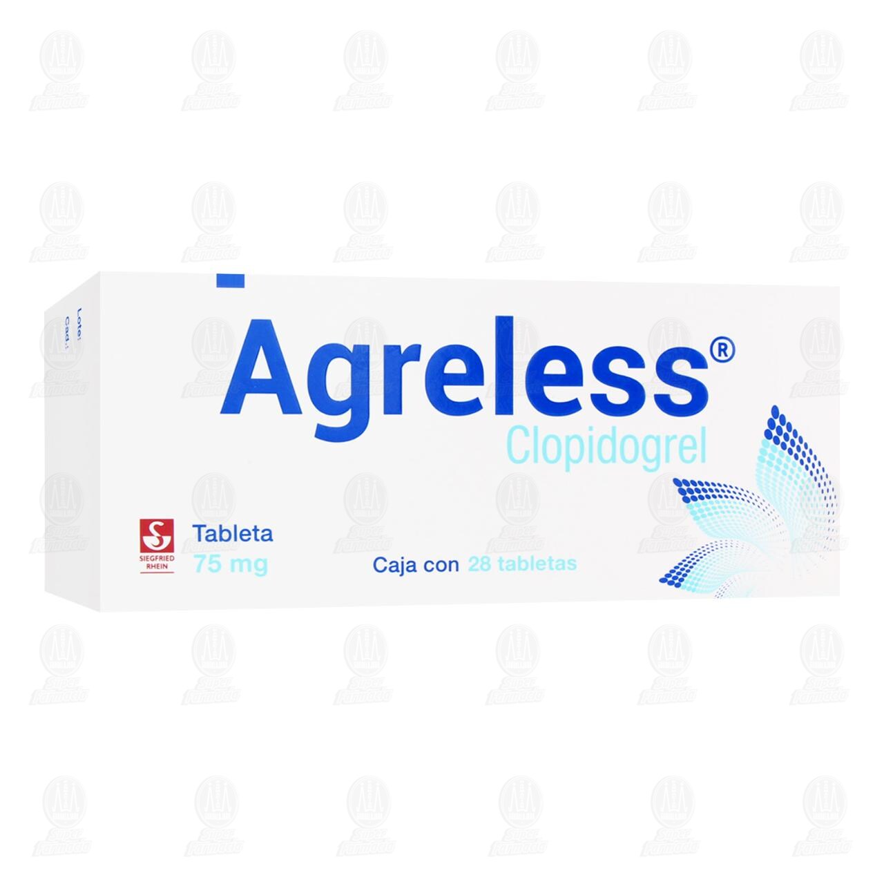 Agreless 75 mg, 28 Tabletas. image number 0