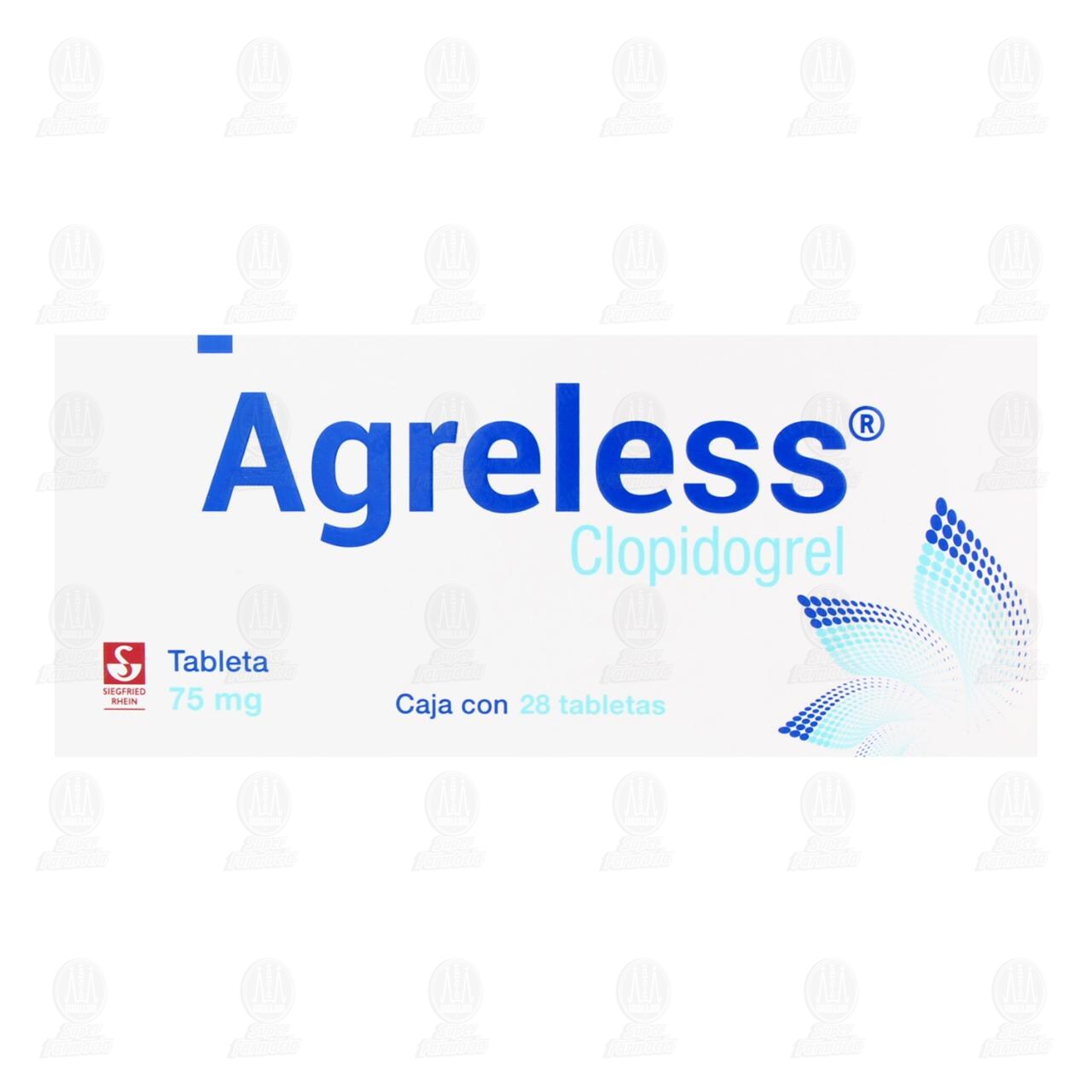 Agreless 75 mg, 28 Tabletas. image number 1