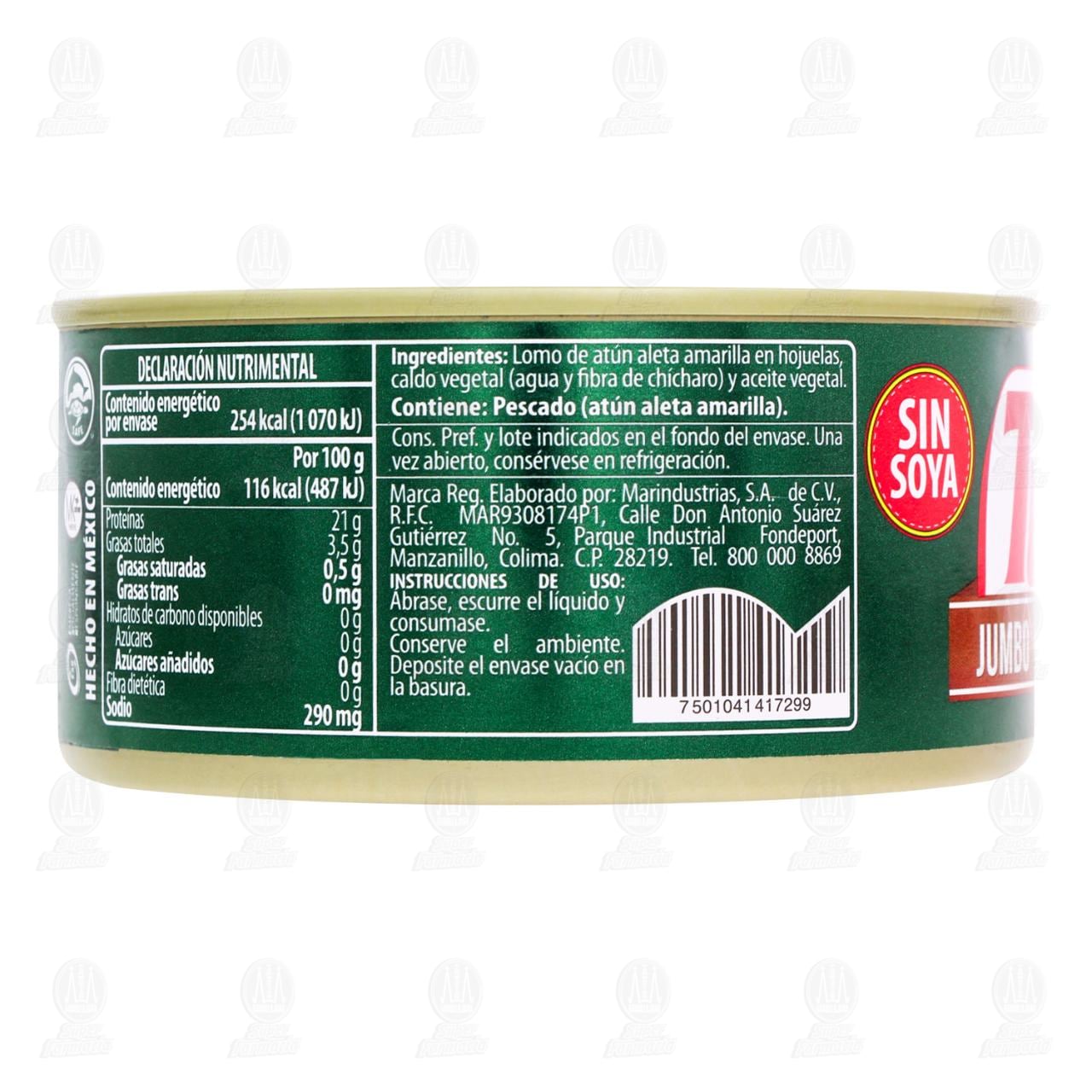 Atún Tuny Jumbo en Hojuelas en Agua con Aceite, 295 gr. image number 2