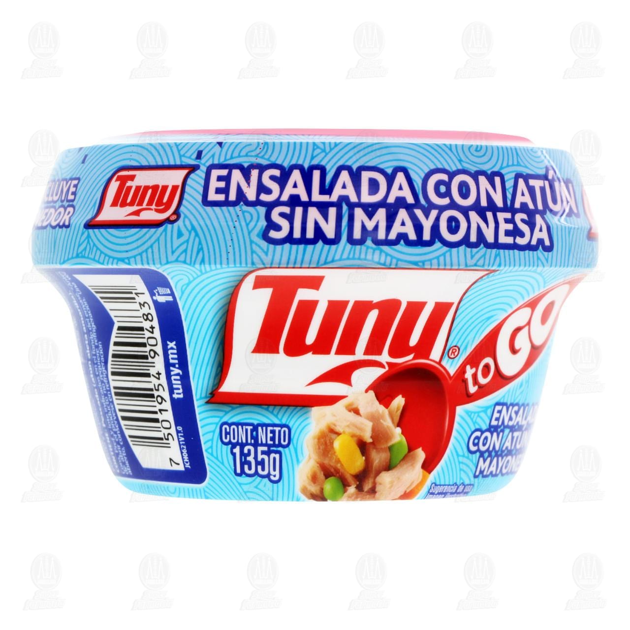 Ensalada con Atún Tuny To Go Sin Mayonesa, 135 gr. image number 0