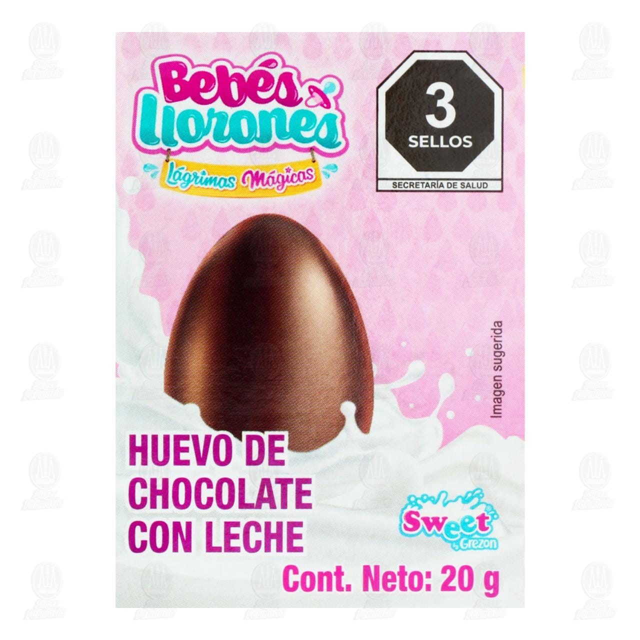 Huevo de Chocolate Sweet Beb&eacute;s Llorones, 20 gr. image number 1