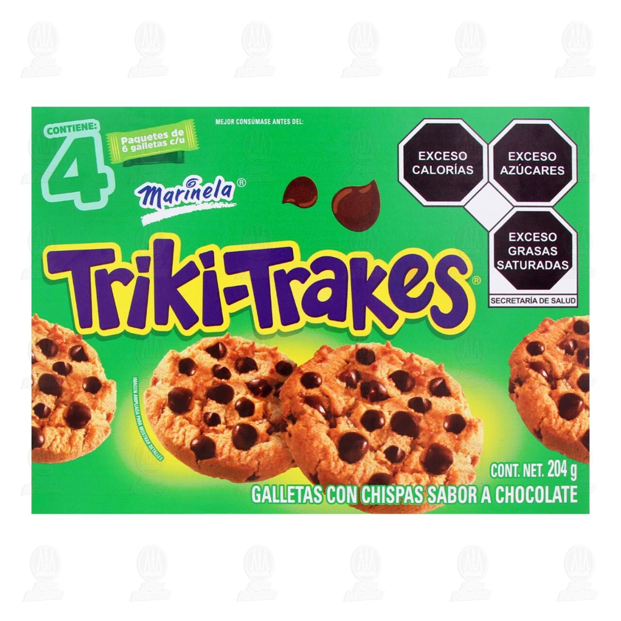 Galletas Triki-Trakes Marinela, 204 gr. image number 1