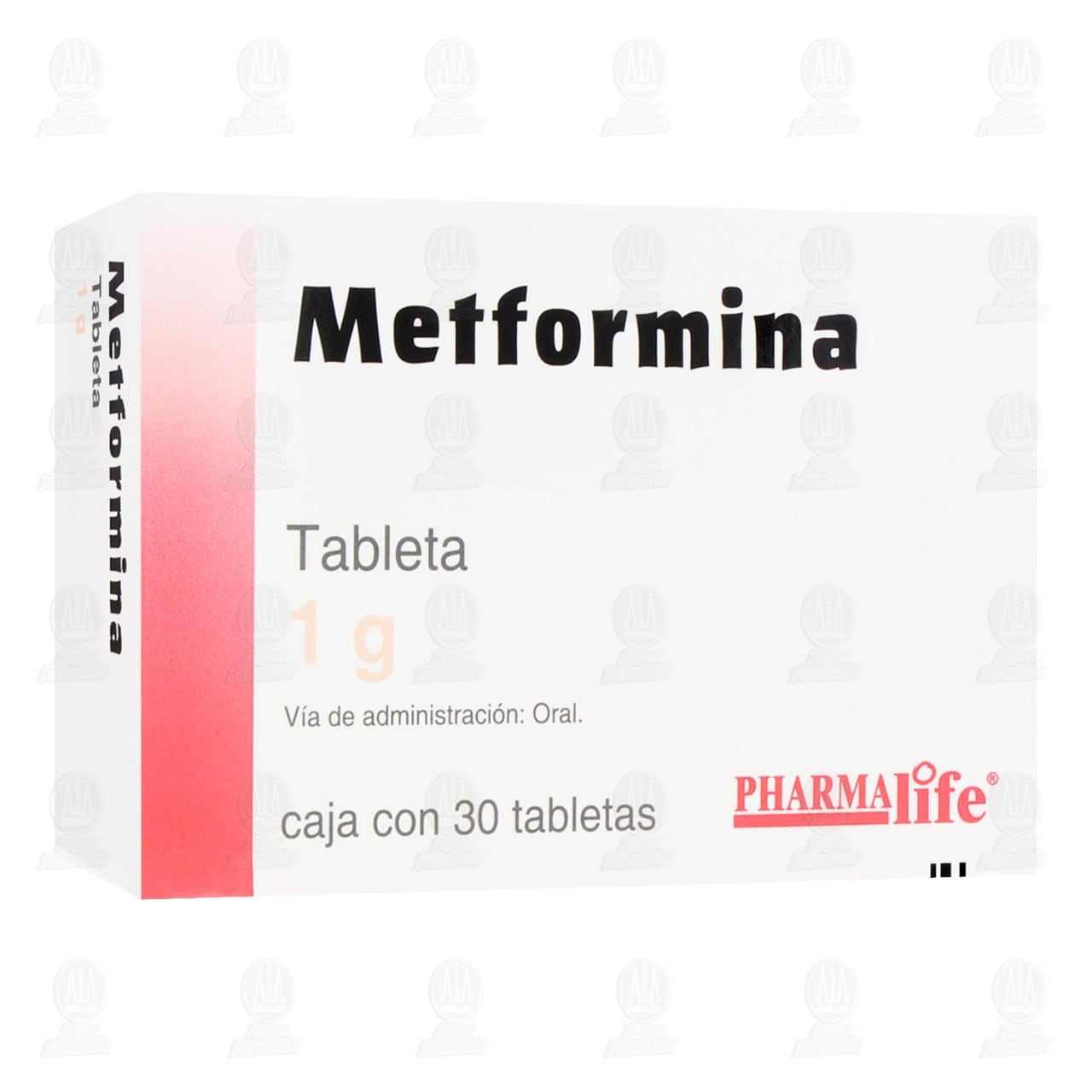 Imagen para Metformina 1gr 30 Tabletas Pharmalife