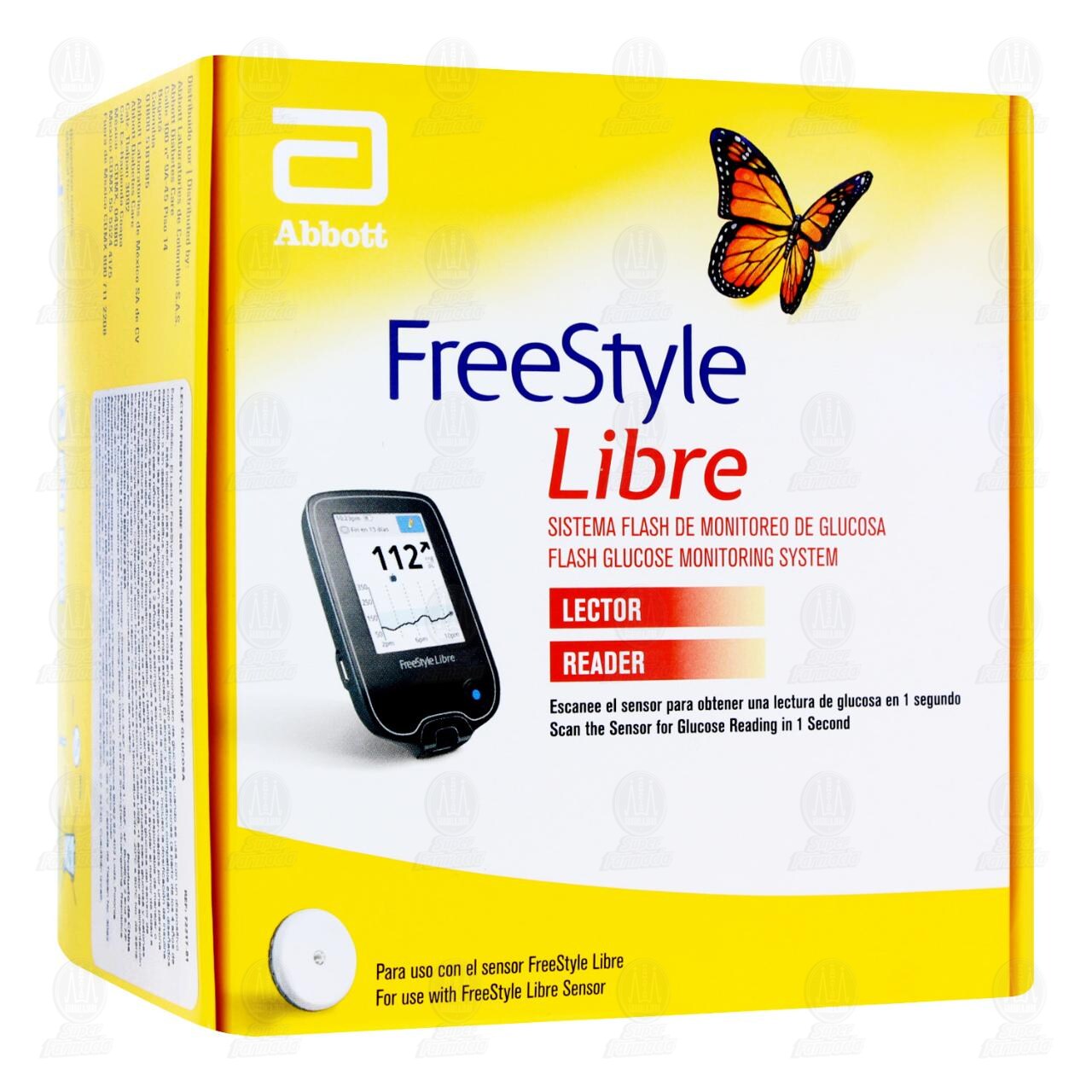 Lector FreeStyle Libre de Monitoreo de Glucosa, 1 pz. image number 0