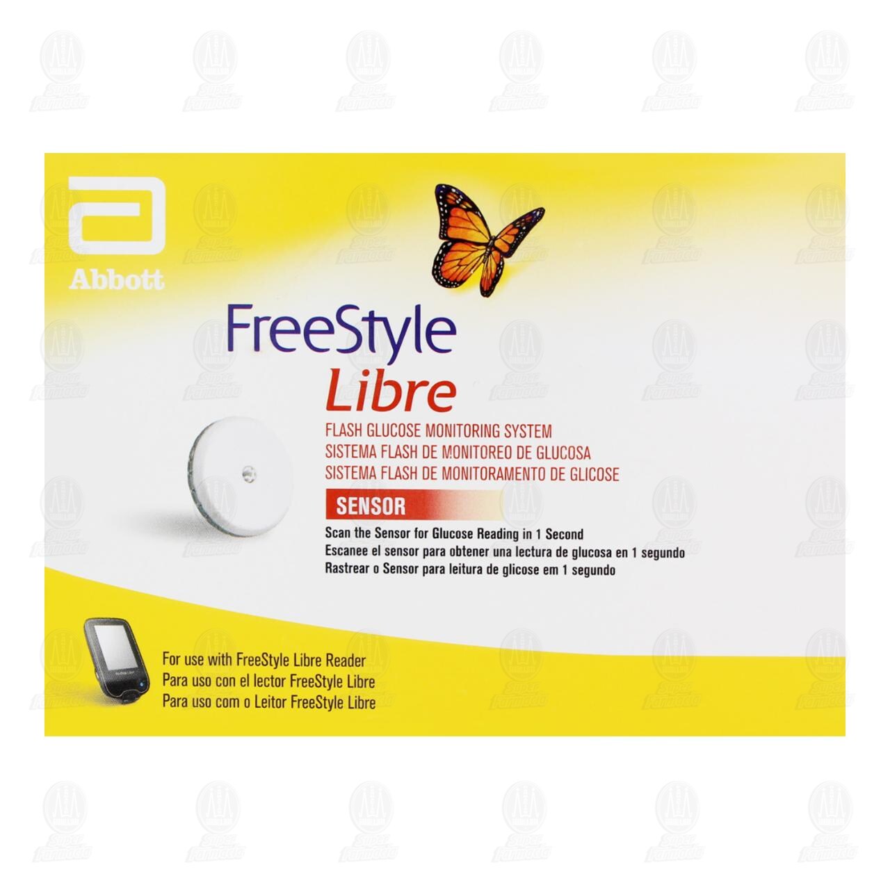 FreeStyle Libre Sistema Flash de Monitoreo de Glucosa, 1 pza. image number 1