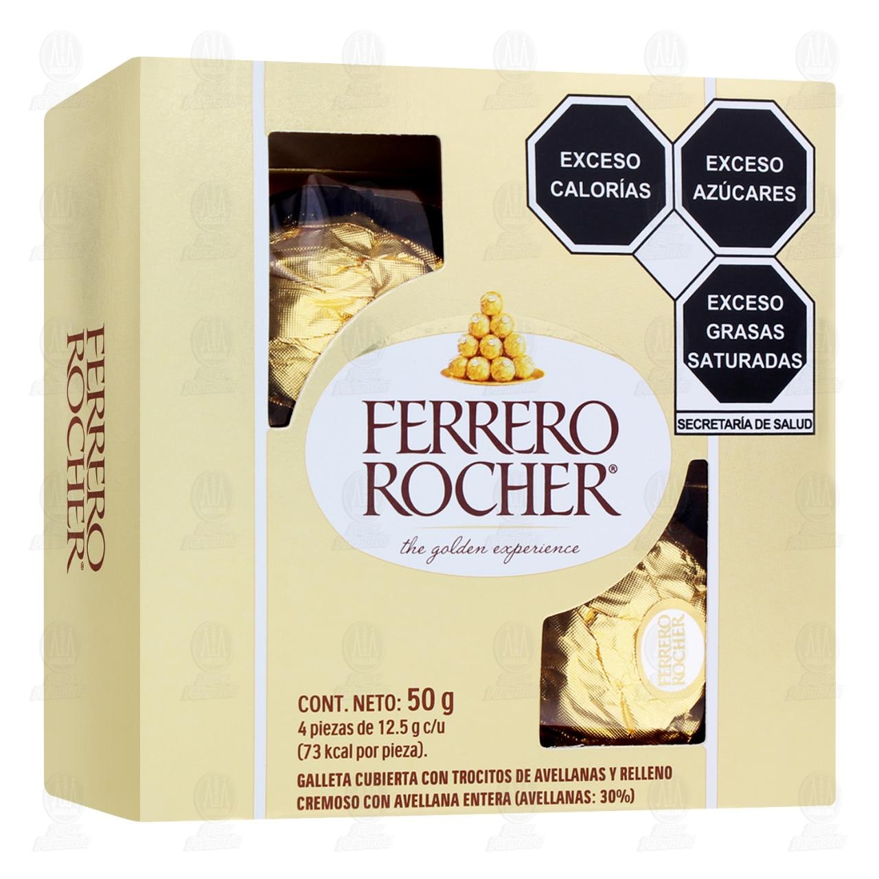 Chocolate Ferrero Rocher, 50 gr. image number 0