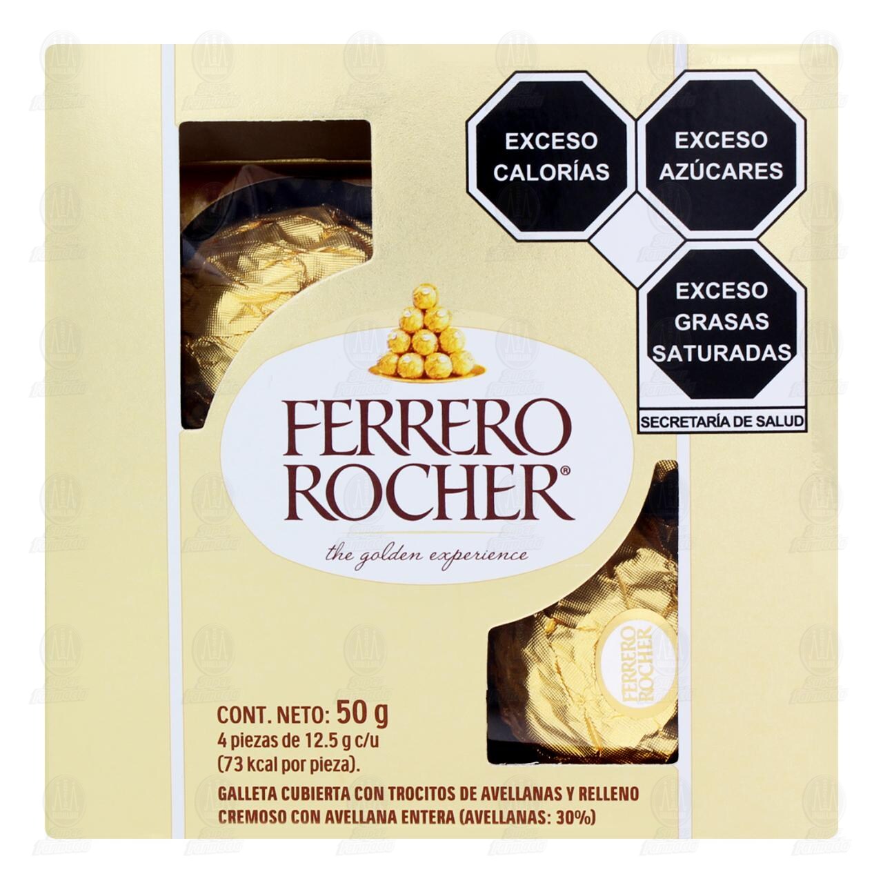Chocolate Ferrero Rocher, 50 gr. image number 1