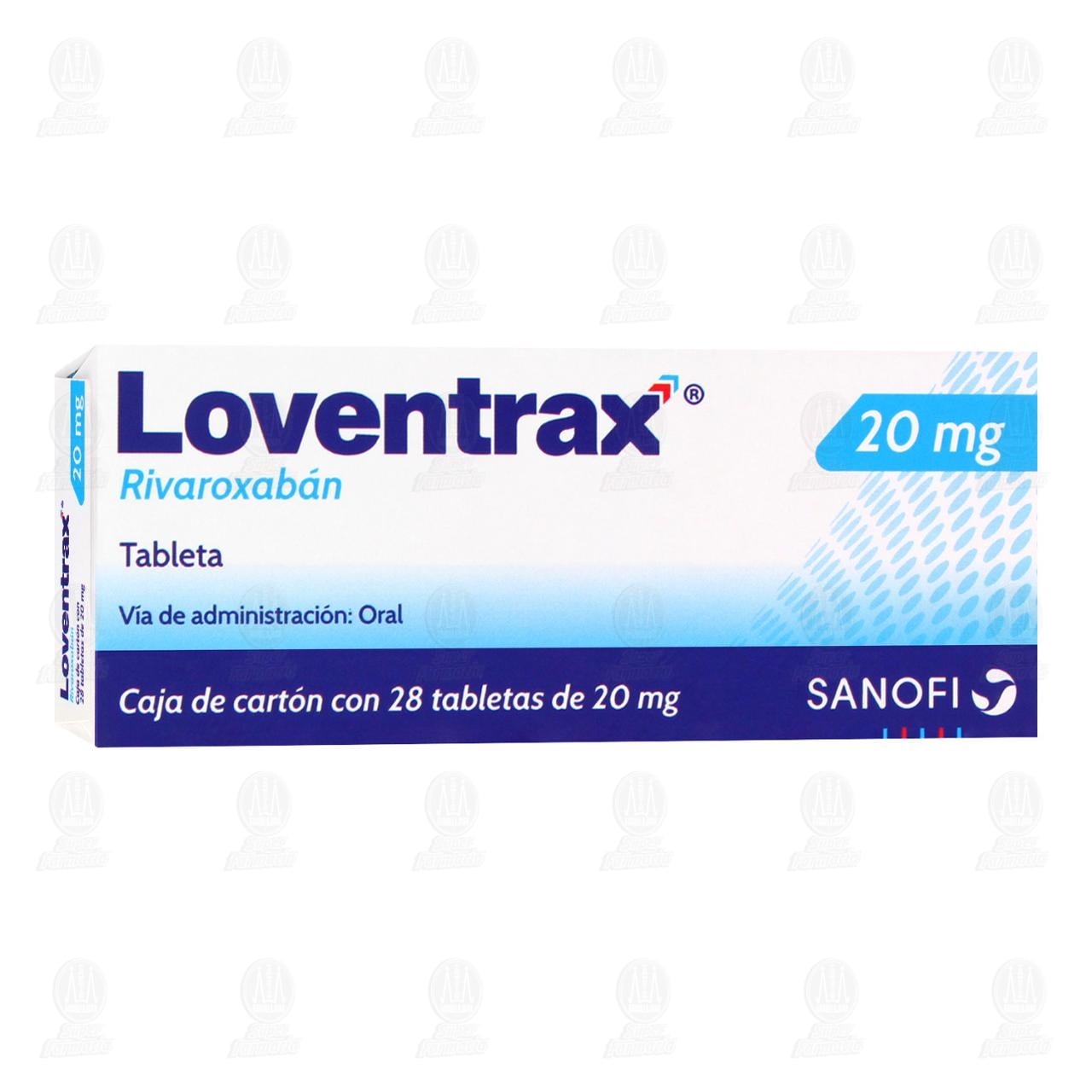 Imagen para Loventrax 20mg 28 Tabletas
