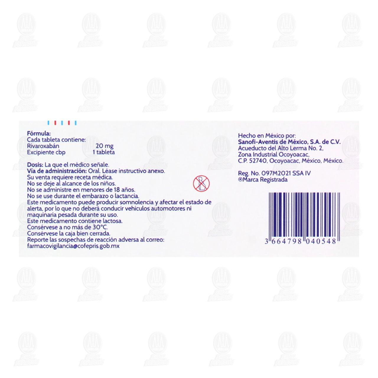 Loventrax 20 mg, 28 Tabletas. image number 2