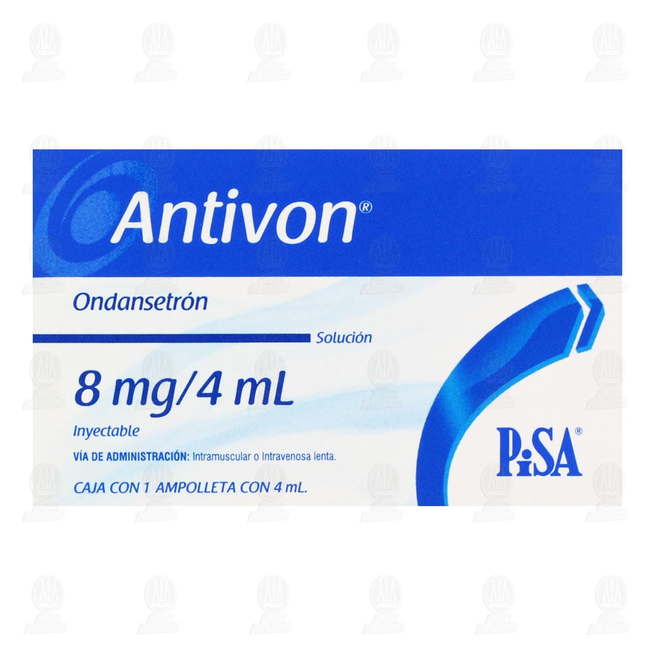 Antivon 8mg/4ml Soluci&oacute;n, 1 Ampolleta. image number 1