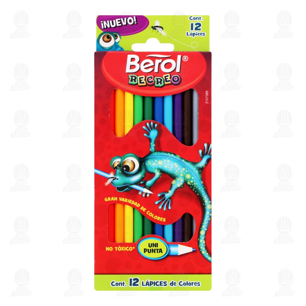 Colores Berol Recreo, 12 pzas.