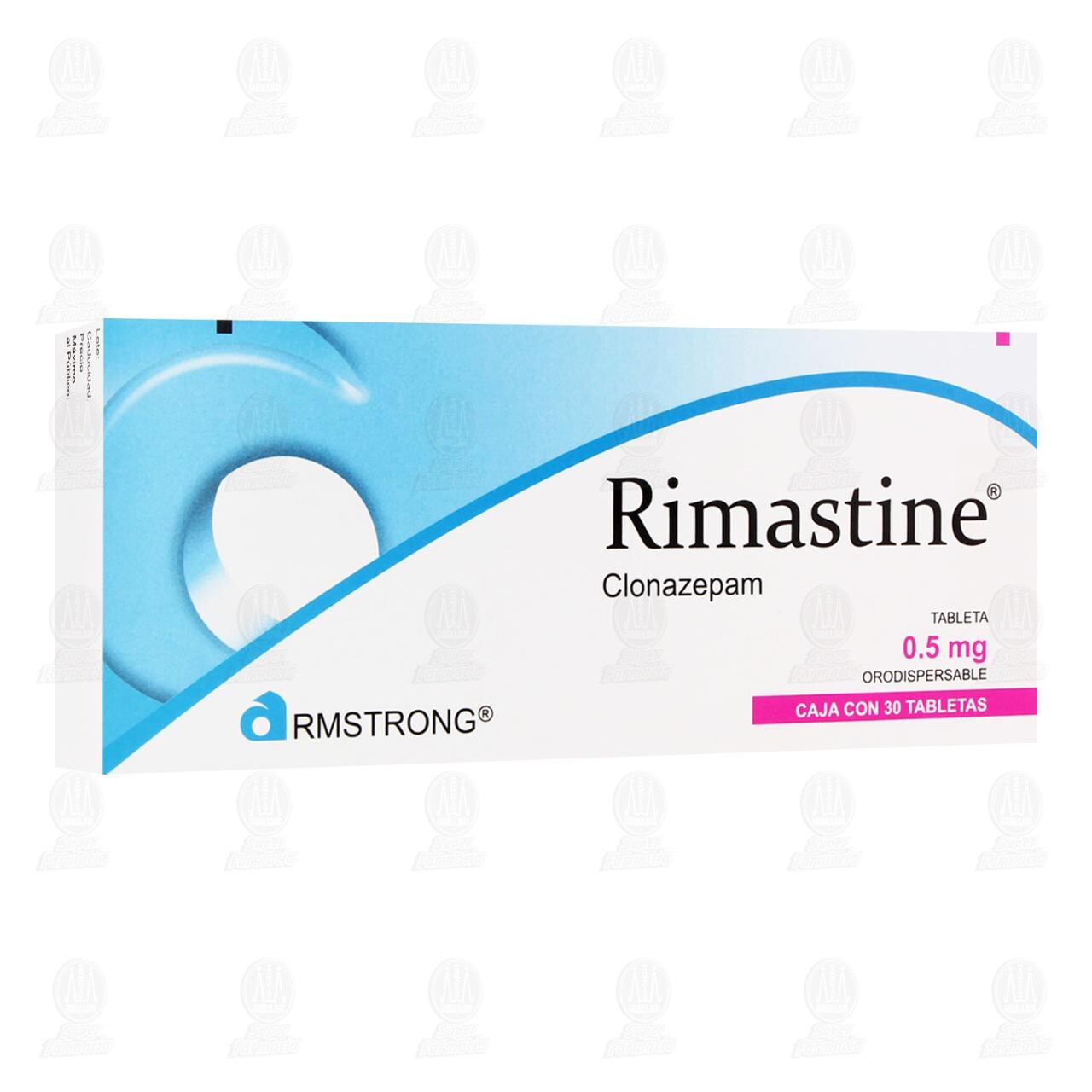 Rimastine 0.5 mg, 30 Tabletas. image number 0