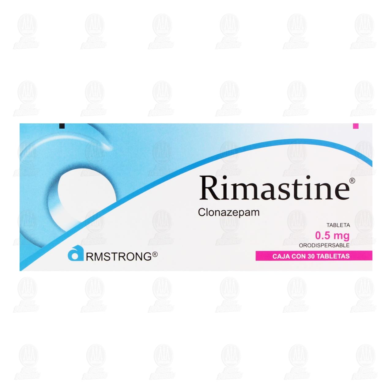 Rimastine 0.5 mg, 30 Tabletas. image number 1