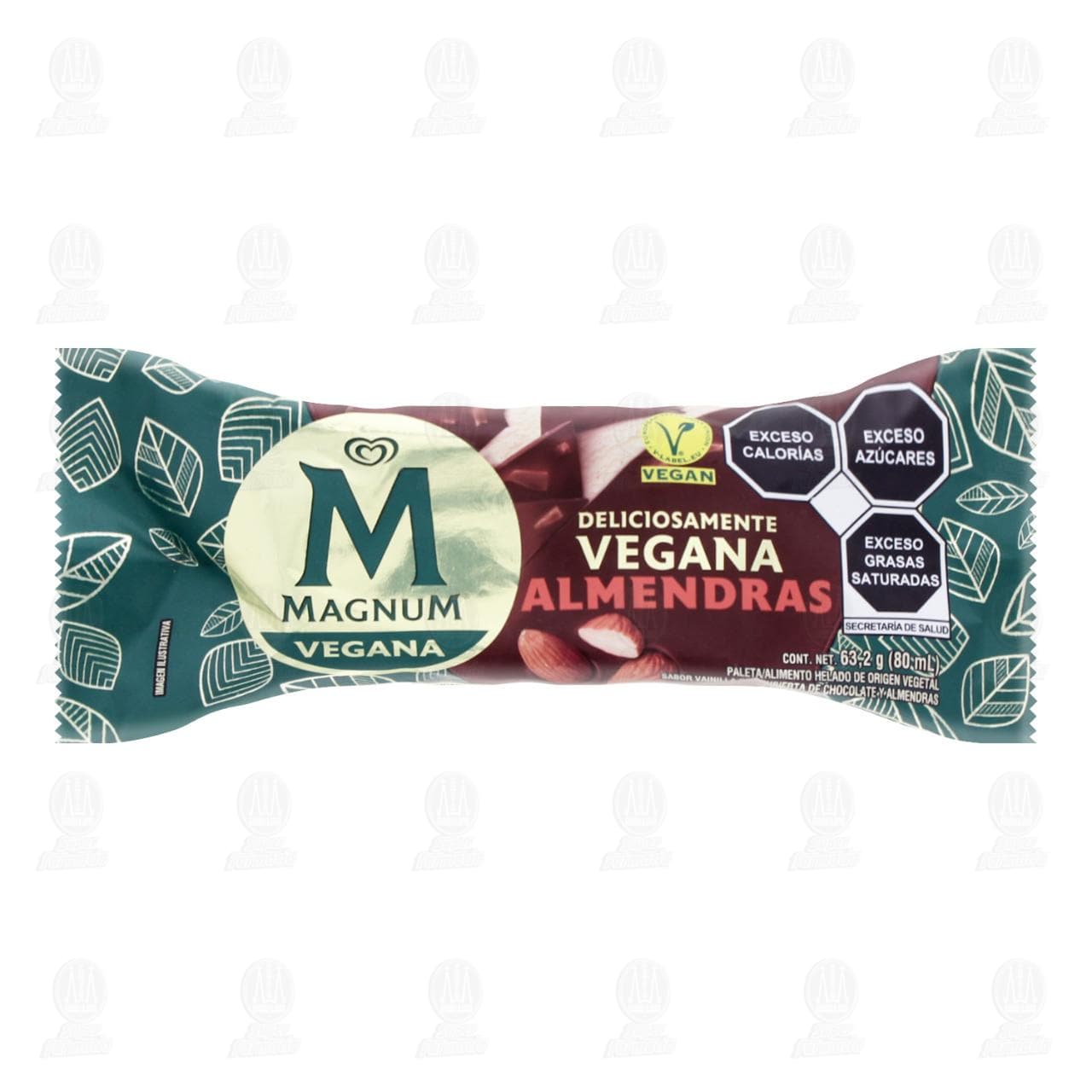 Paleta Magnum Vegana Almendras, 80 ml. image number 0