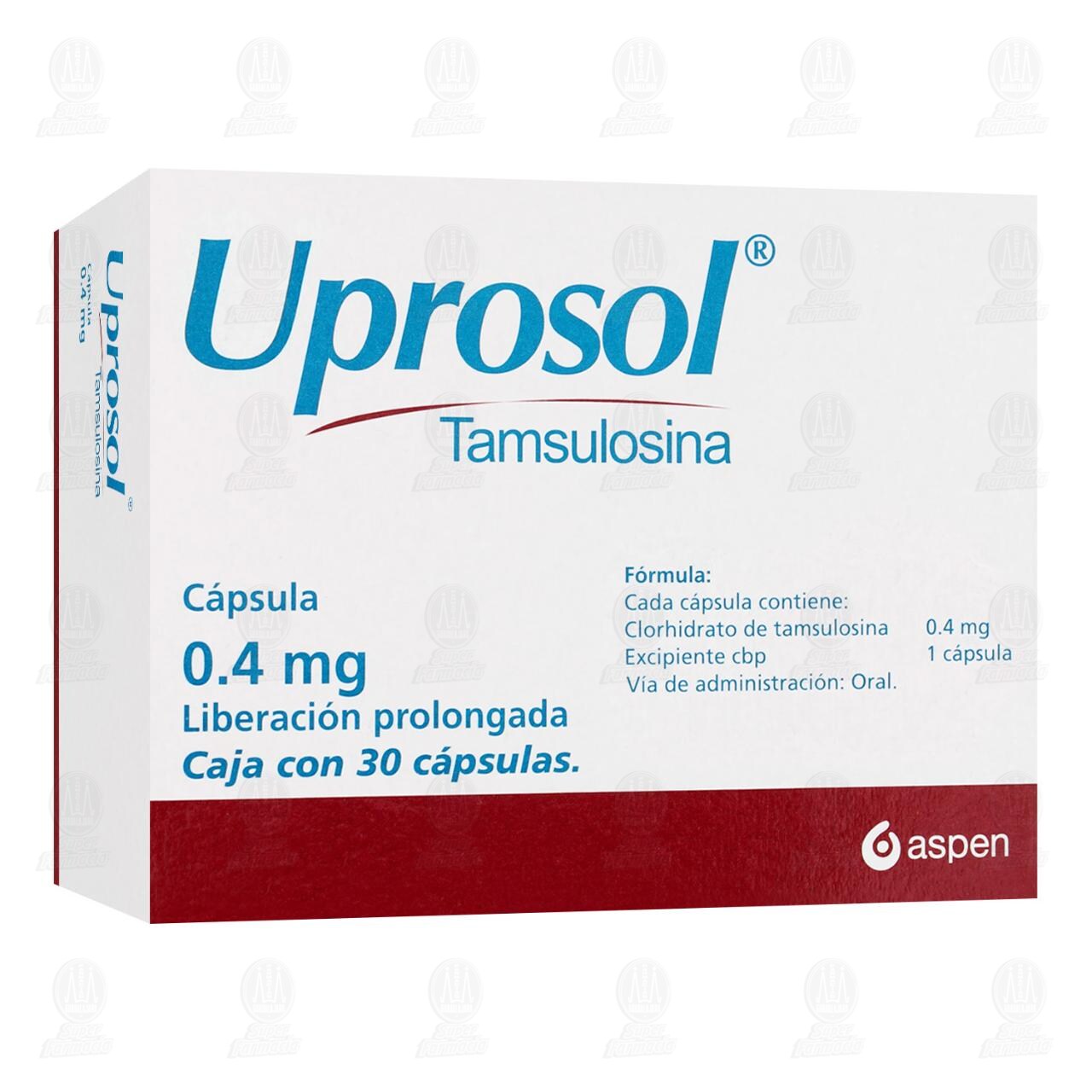 Uprosol 0.4 mg, 30 C&aacute;psulas. image number 0