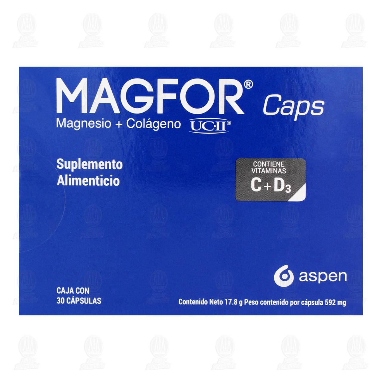 Suplemento Alimenticio Magfor Caps, 30 C&aacute;psulas. image number 1