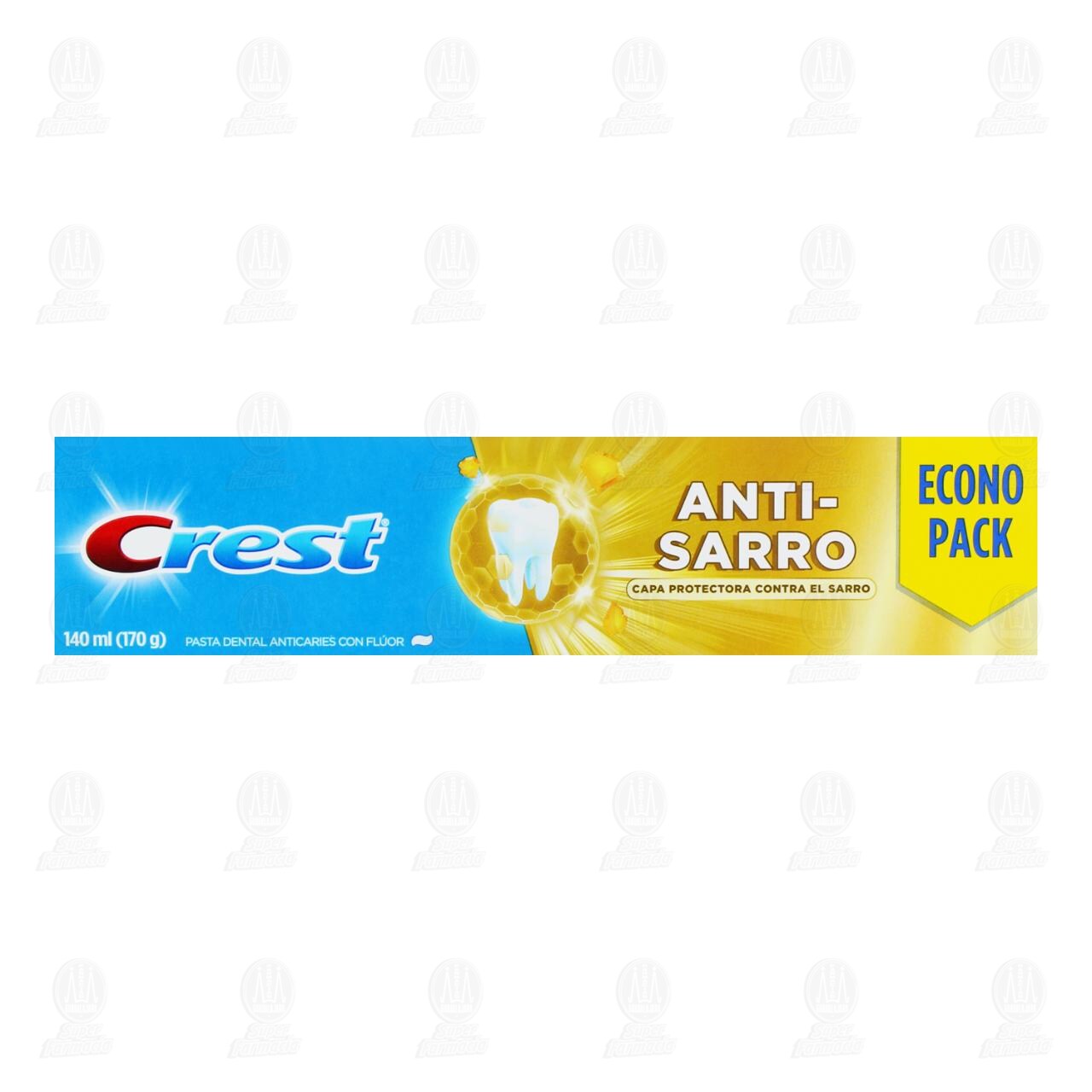 Pasta Dental Crest Anti-Sarro, 140 ml. image number 1
