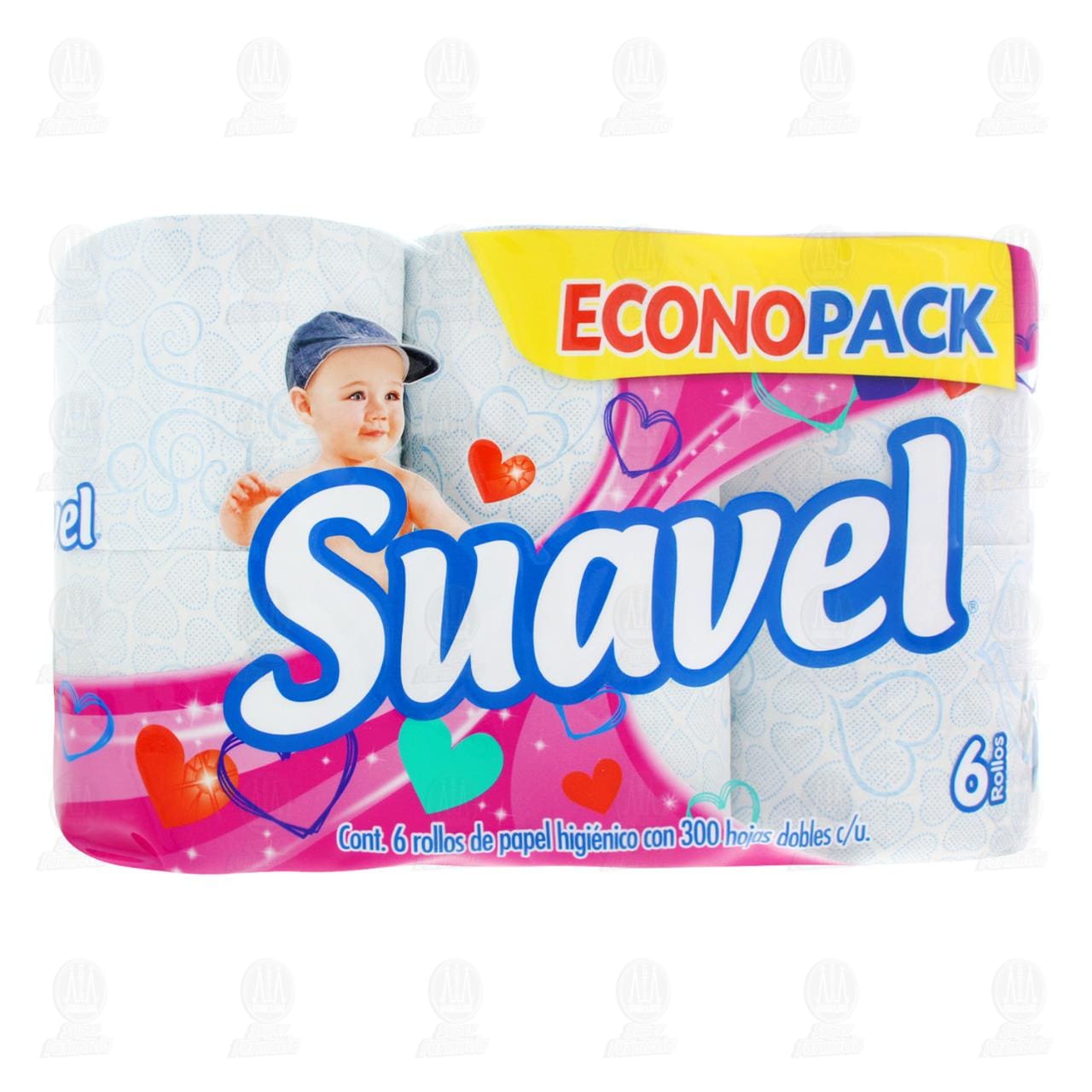 Paquete Papel Higiénico Suavel 48 Rollos/papel De Baño