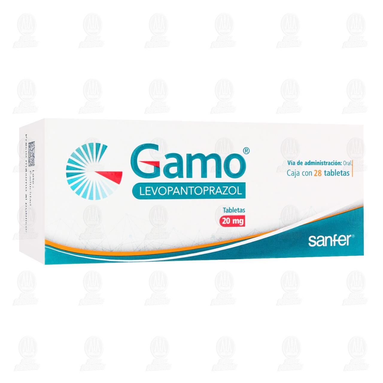 Gamo 20 mg, 28 Tabletas. image number 0