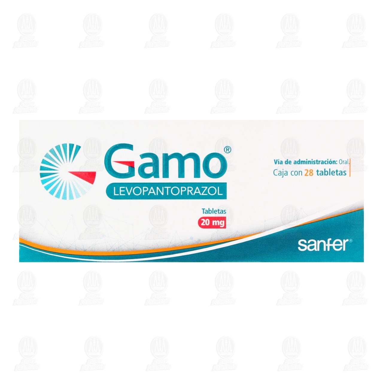 Gamo 20 mg, 28 Tabletas. image number 1