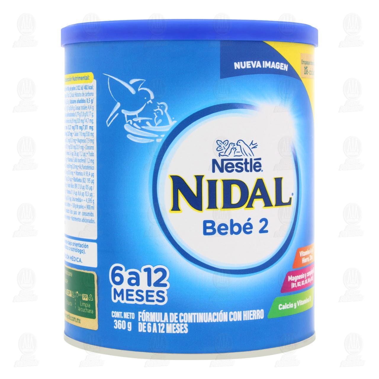 Fórmula Infantil Nidal 2, 360 gr.