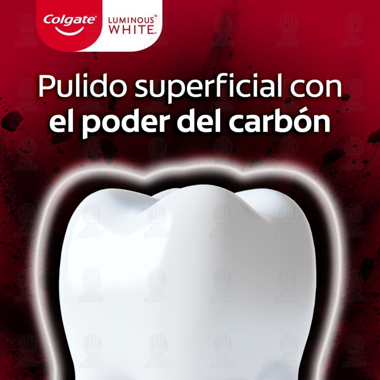Pasta Dental Colgate Luminous White Carb&oacute;n Activado, 66 ml. image number 2