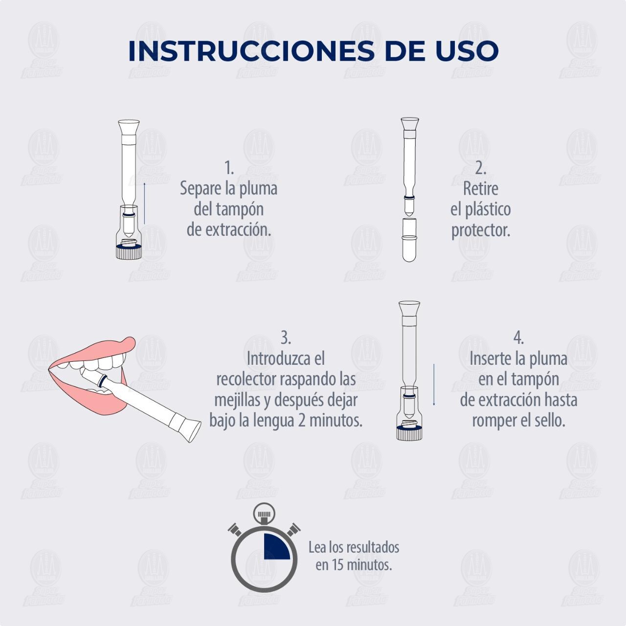 Prueba Rápida FaStep Antígeno por Saliva, 1 pz. image number 4