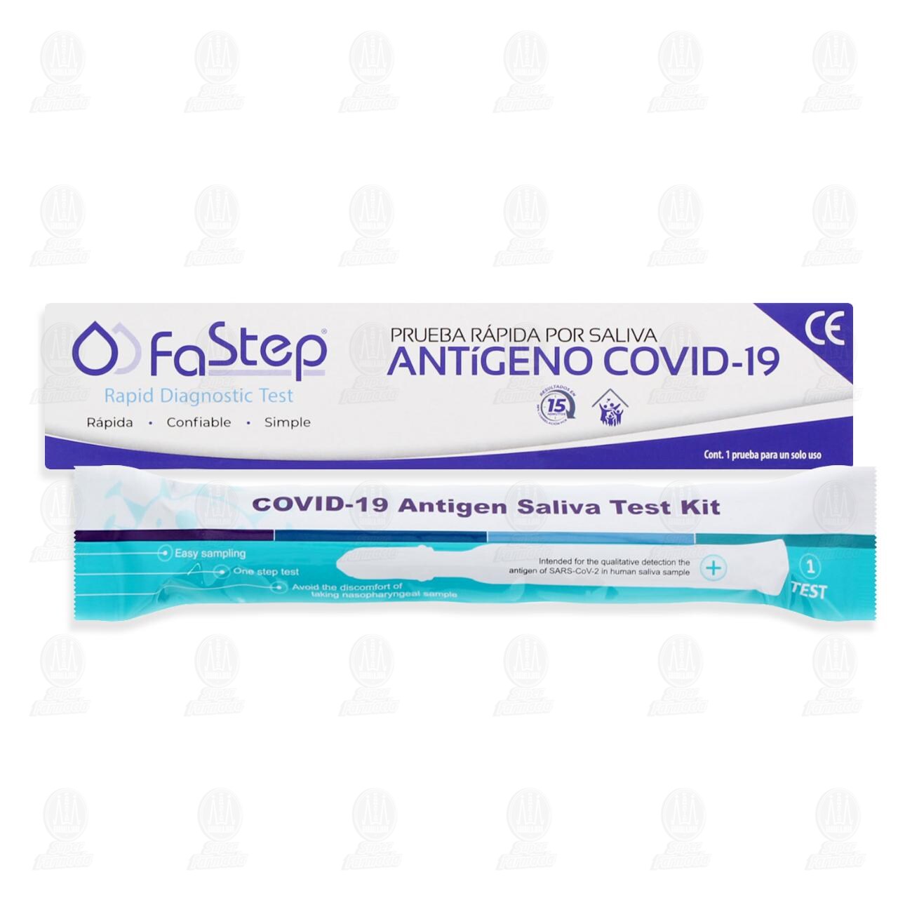 Prueba Rápida FaStep Antígeno por Saliva, 1 pz. image number 2