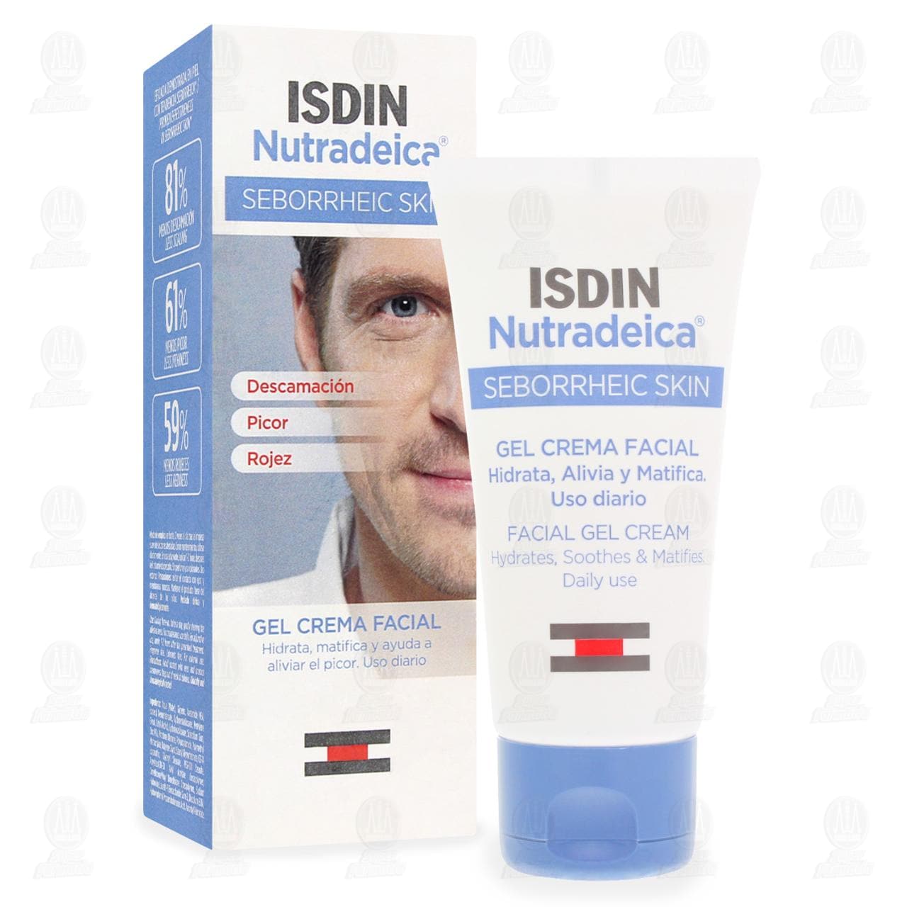 Isdin Nutradeica Seborrheic Skin Gel Crema, 50 ml. image number 3