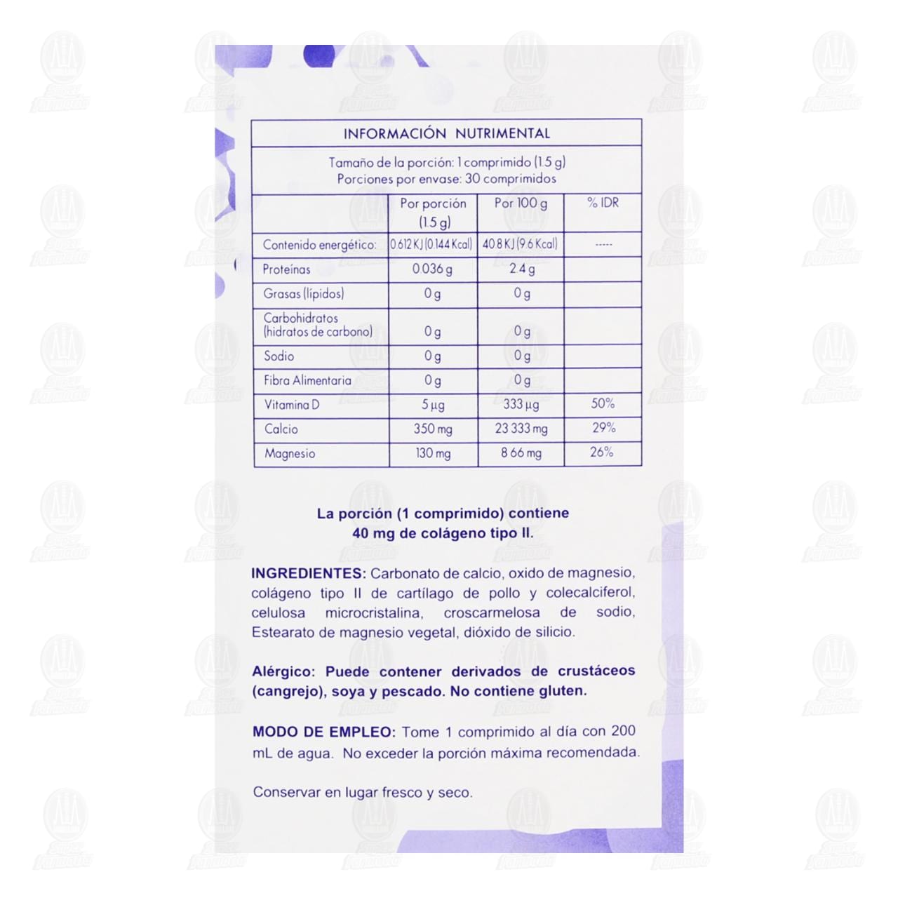 Tesiflex, 30 Comprimidos. image number 2