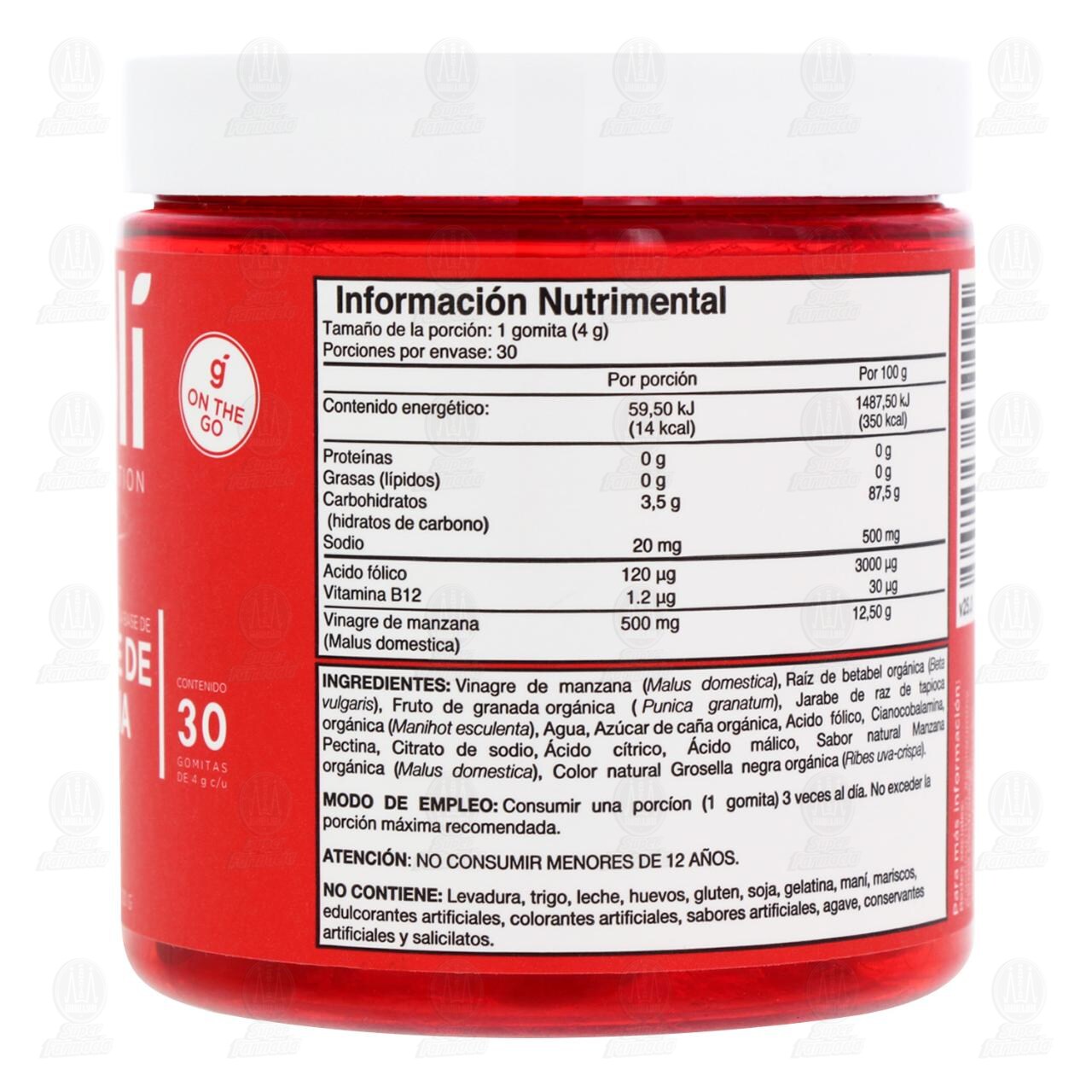 Gol&iacute; Nutrition, 30 Gomitas Masticables. image number 2