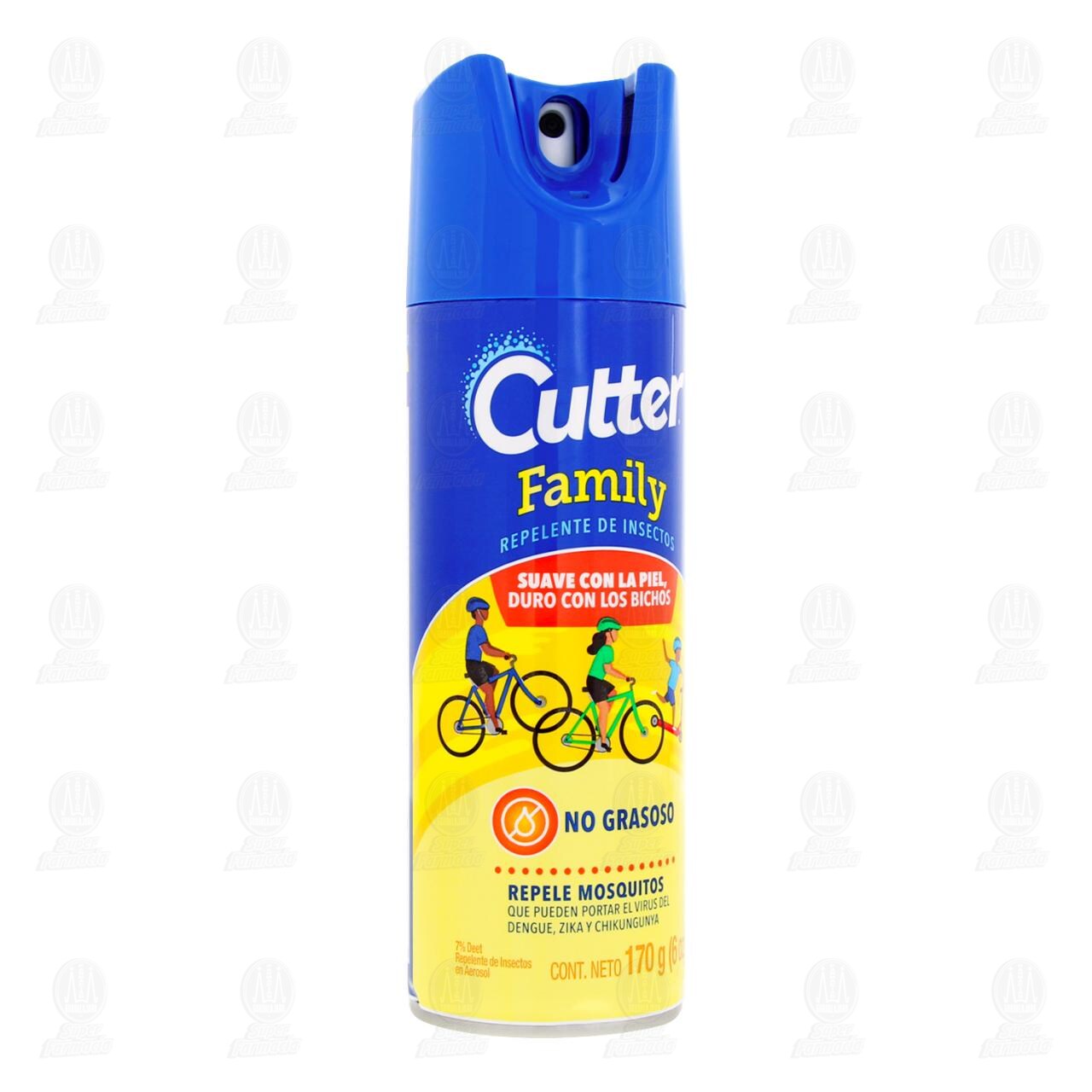 Repelente de Insectos Cutter Family en Aerosol, 170 gr. image number 0