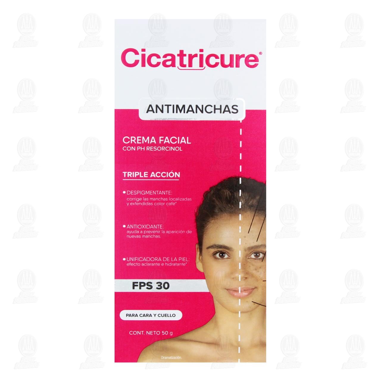 Crema Facial Cicatricure Antimanchas FPS30, 50 gr. image number 1