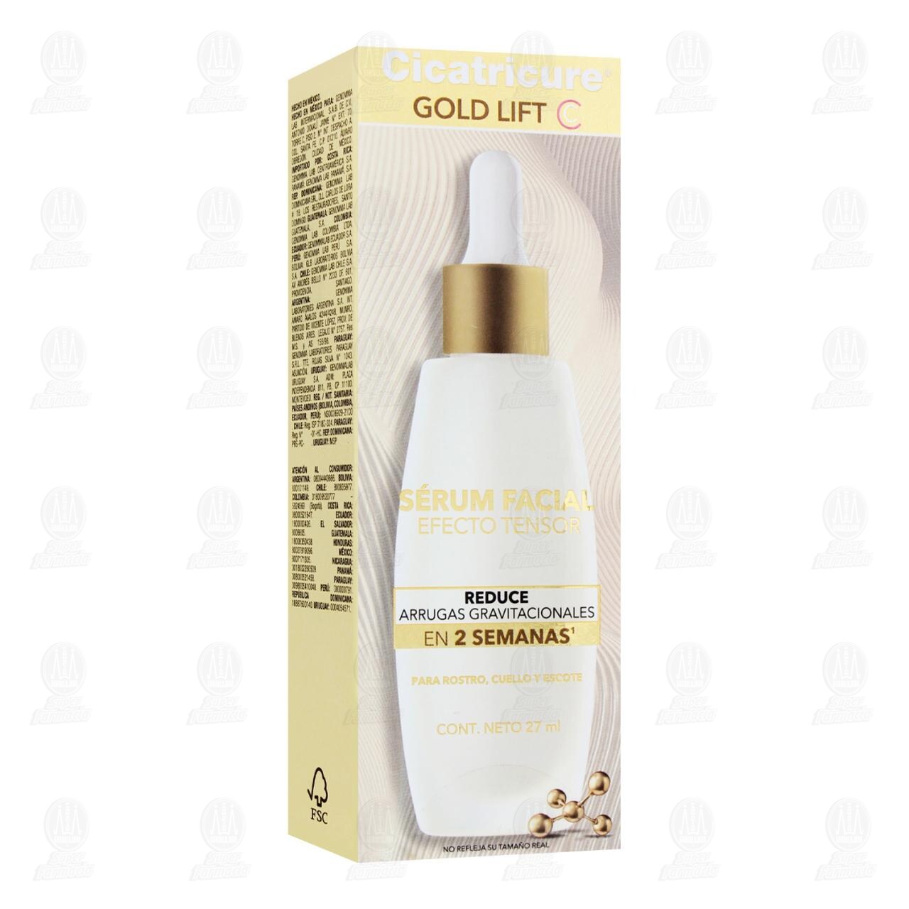 S&eacute;rum Facial Cicatricure Gold Lift Efecto Tensor, 27 ml. image number 0