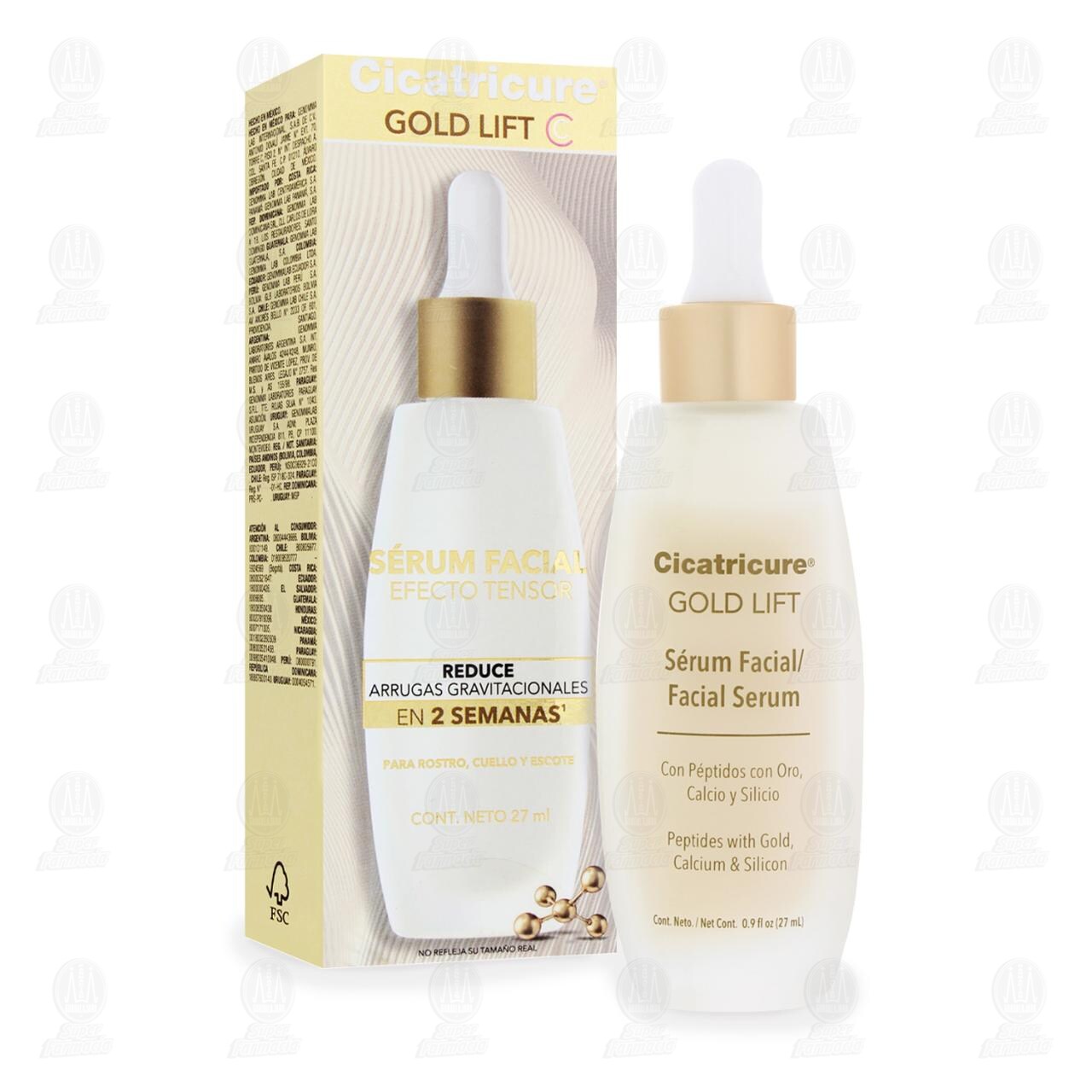 S&eacute;rum Facial Cicatricure Gold Lift Efecto Tensor, 27 ml. image number 3