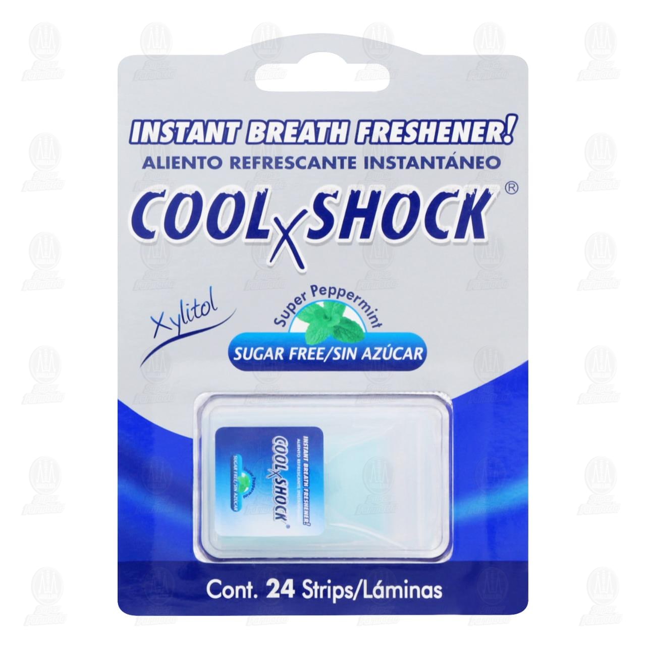 Imagen para Láminas Cool X Shock Super Peppermint, 24 pzas.