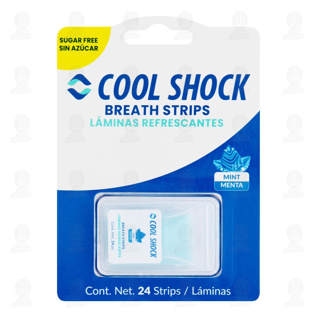 L&aacute;minas Cool X Shock Super Peppermint, 24 pzas. image number 0