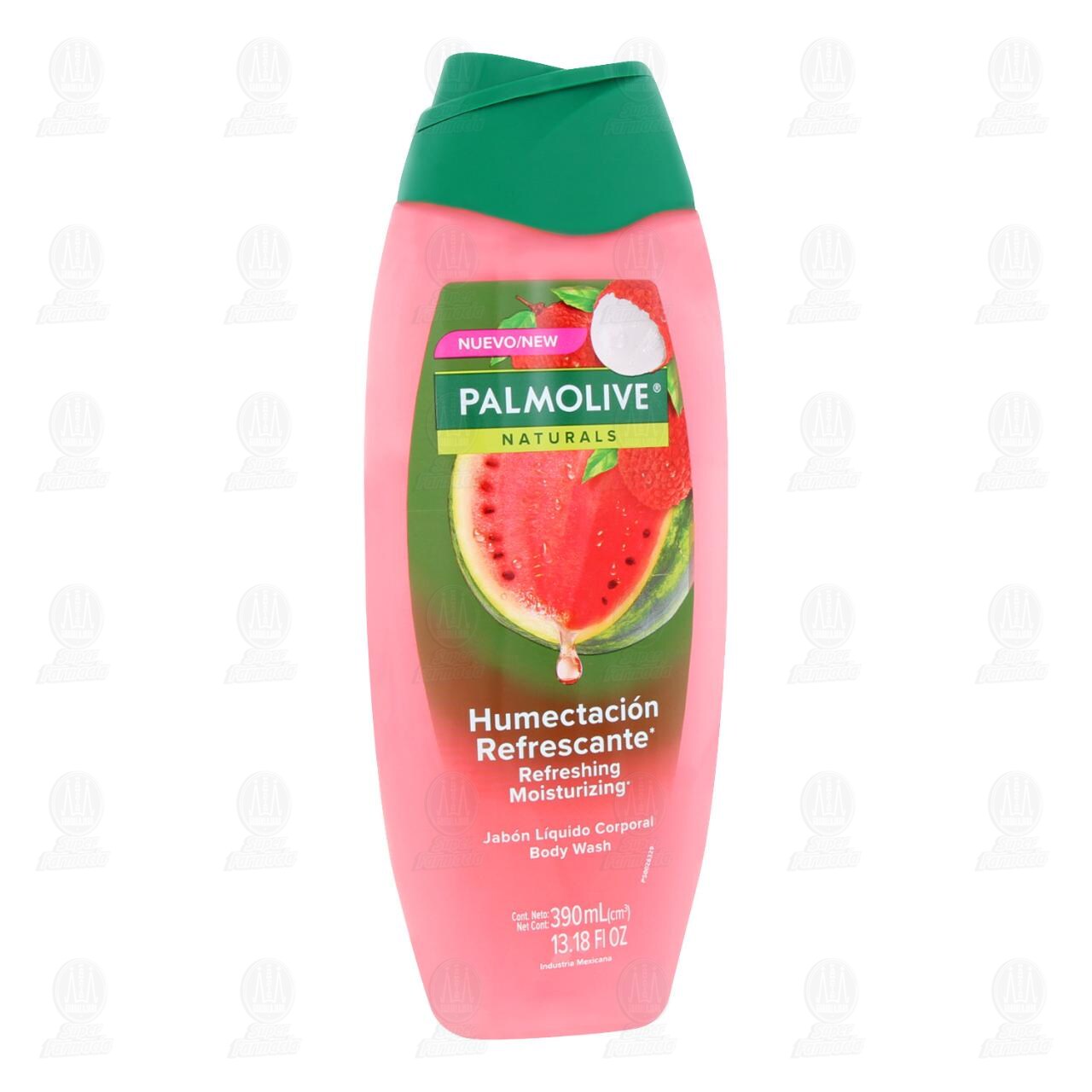 Jab&oacute;n L&iacute;quido Corporal Palmolive Naturals Humectaci&oacute;n Refrescante, 390 ml. image number 0