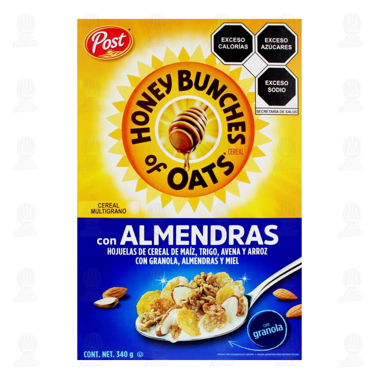 Cereal Honey Bunches Of Oats con Almendras, 340 gr. image number 1