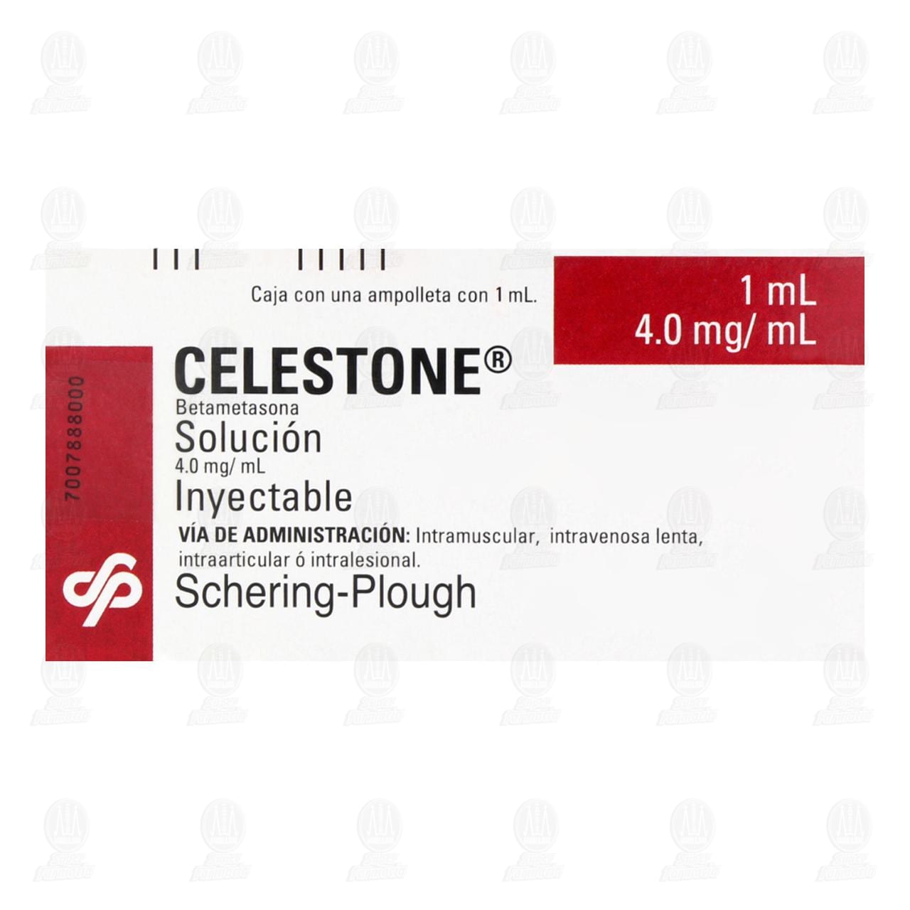 Celestone 4.0mg/ml Soluci&oacute;n Inyectable Ampolleta, 1 ml. image number 1