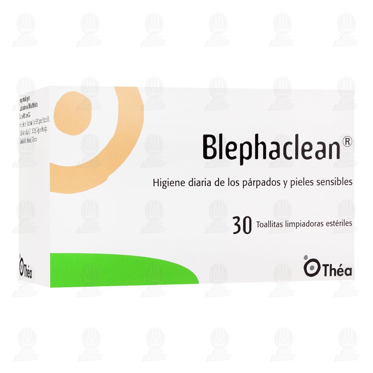Toallitas Limpiadoras Blephaclean para Párpados y Pieles Sensibles, 30 pzas.