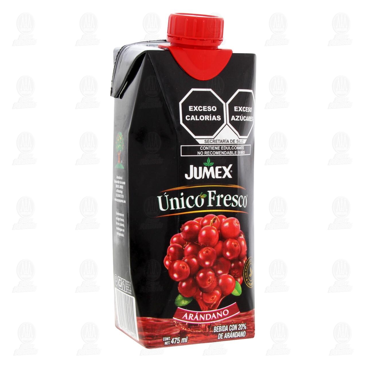 Bebida Jumex Único Fresco con Arándano, 475 ml.