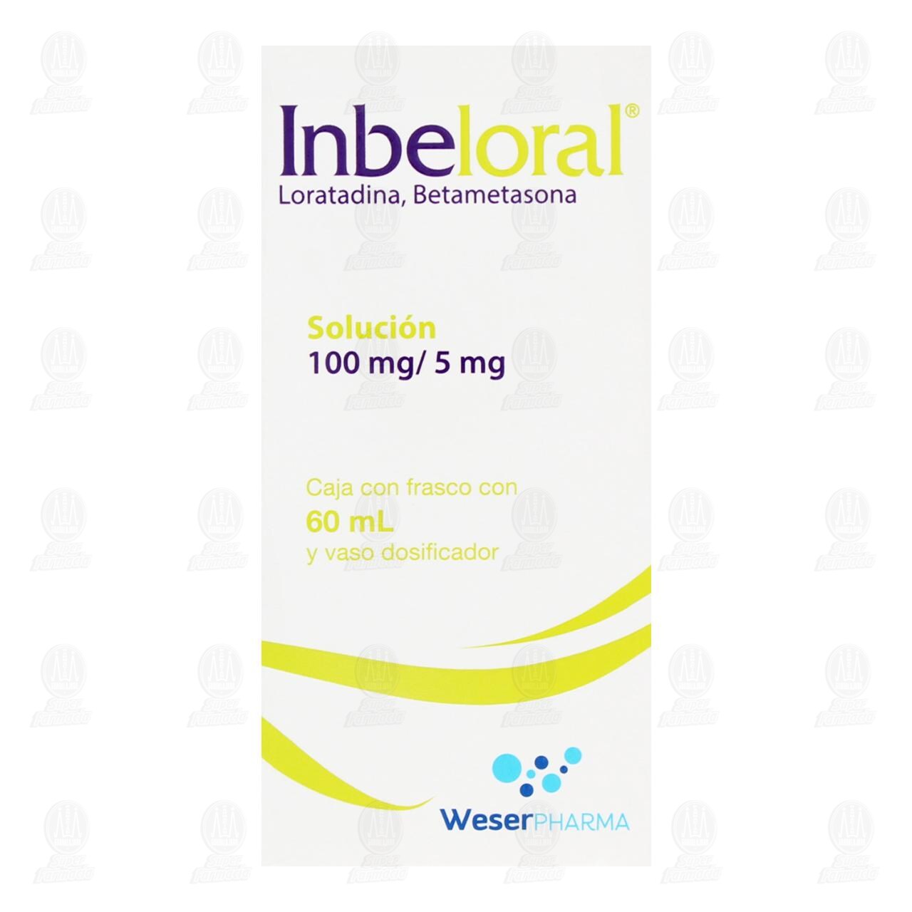 Inbeloral 100mg/5mg Soluci&oacute;n, 60 ml. image number 1