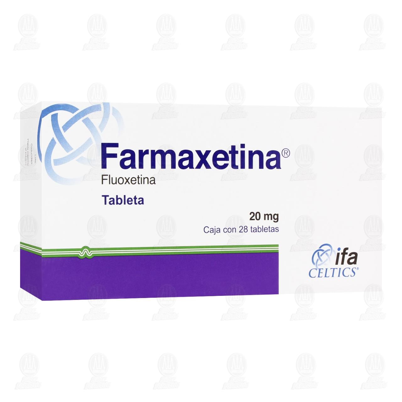 Imagen para Farmaxetina 20mg 28 Tabletas