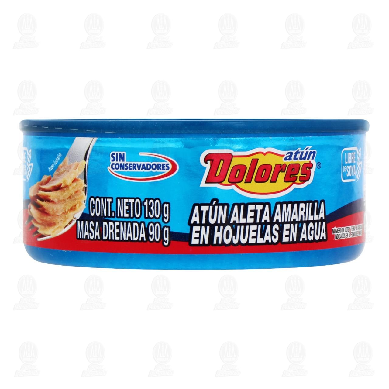 Imagen para Atún Dolores Aleta Amarilla en Hojuelas en Agua, 130 gr.