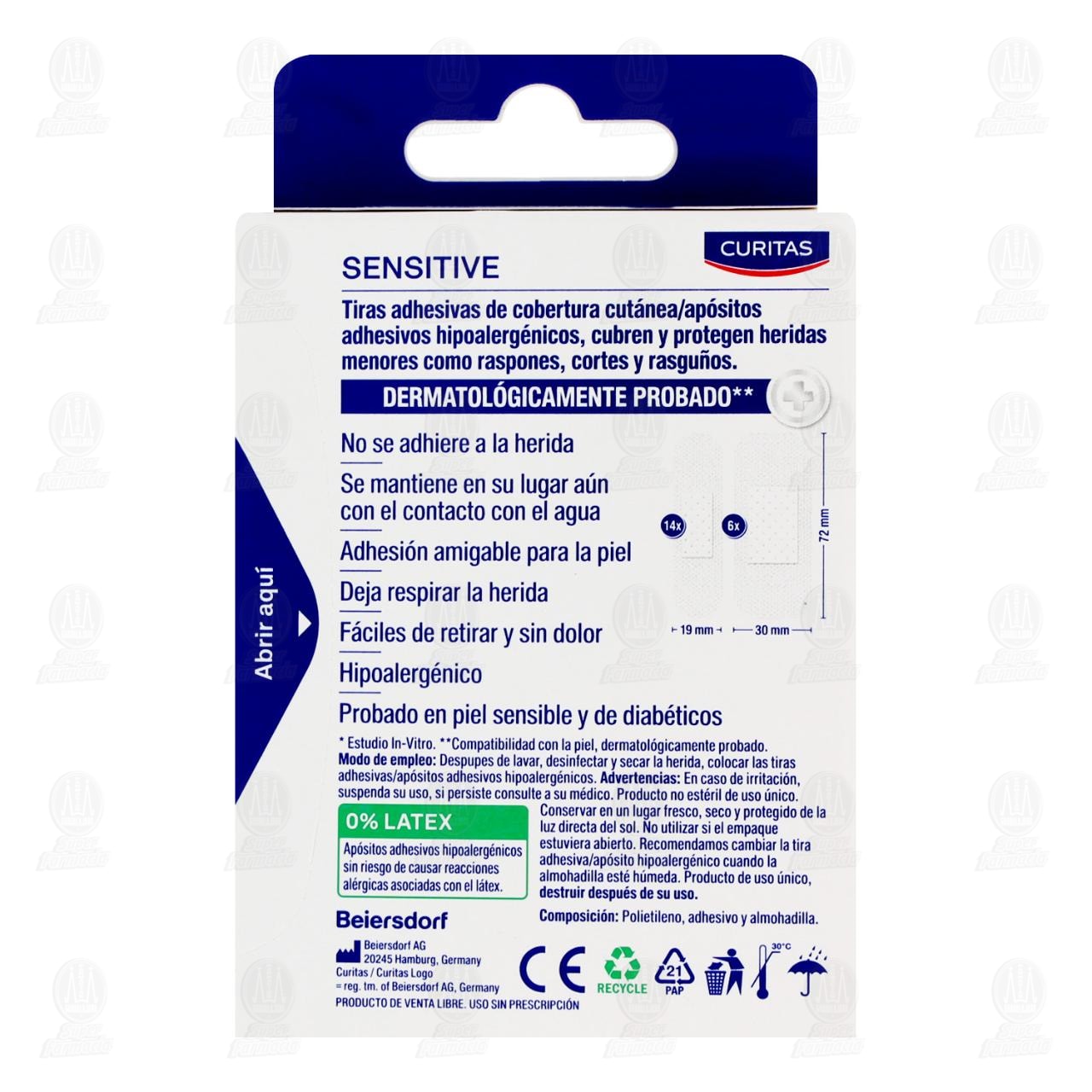 Venditas Curitas Sensitive, 20 pzas. image number 2